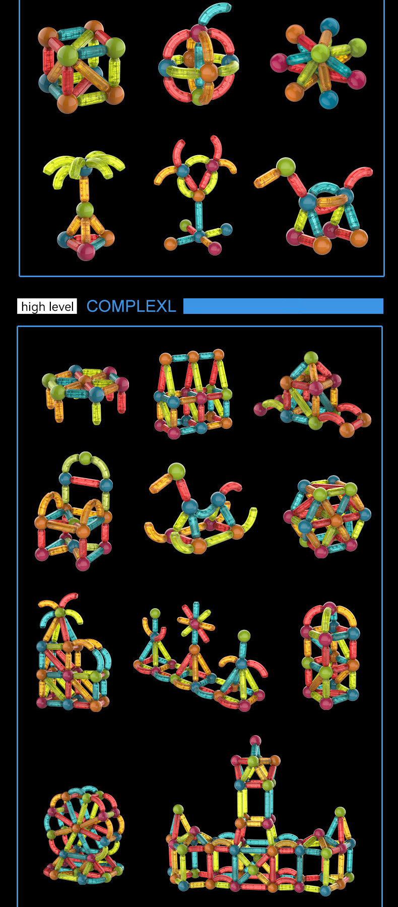 Magnetic blocks (8)