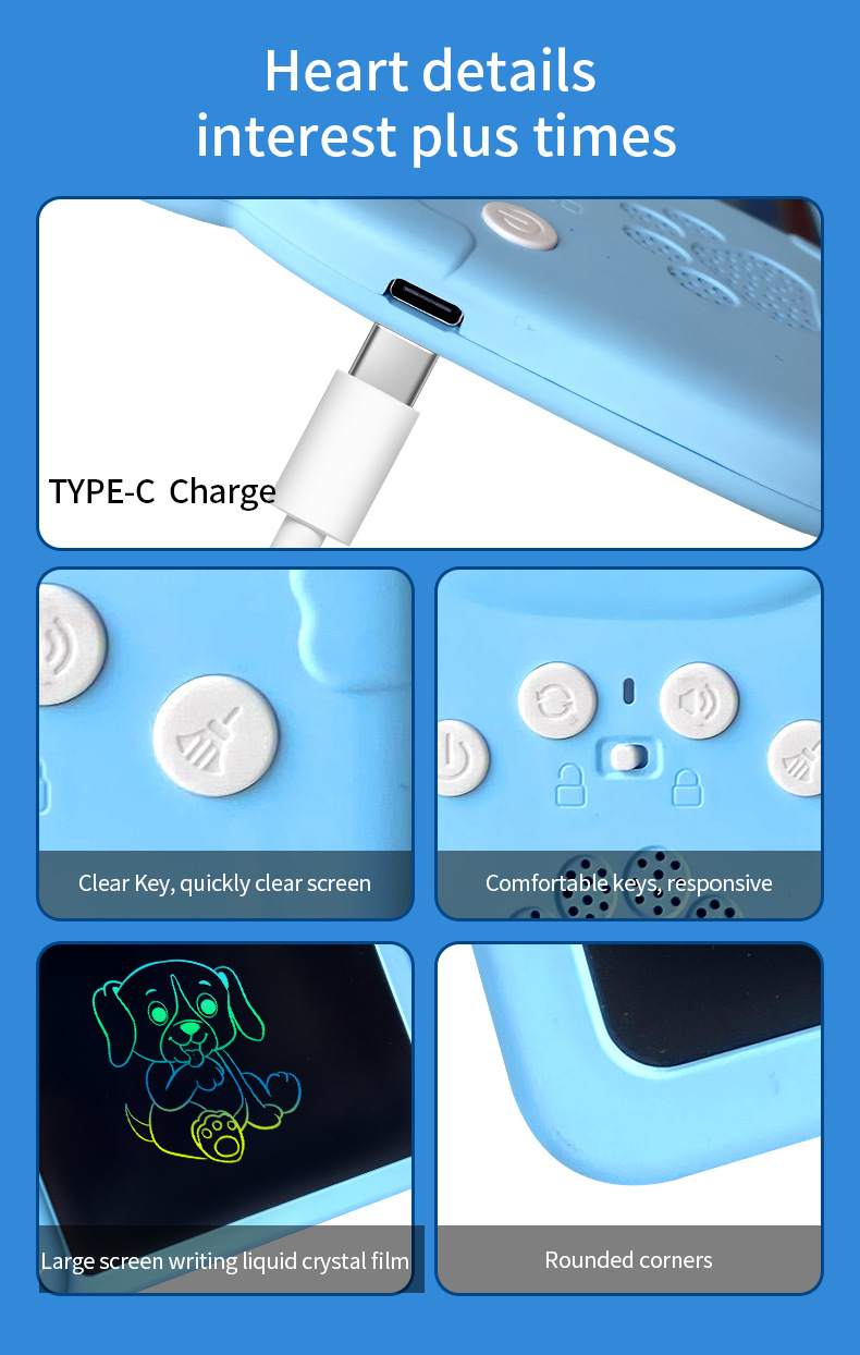 Talking flash card LCD drawing tablet (12)