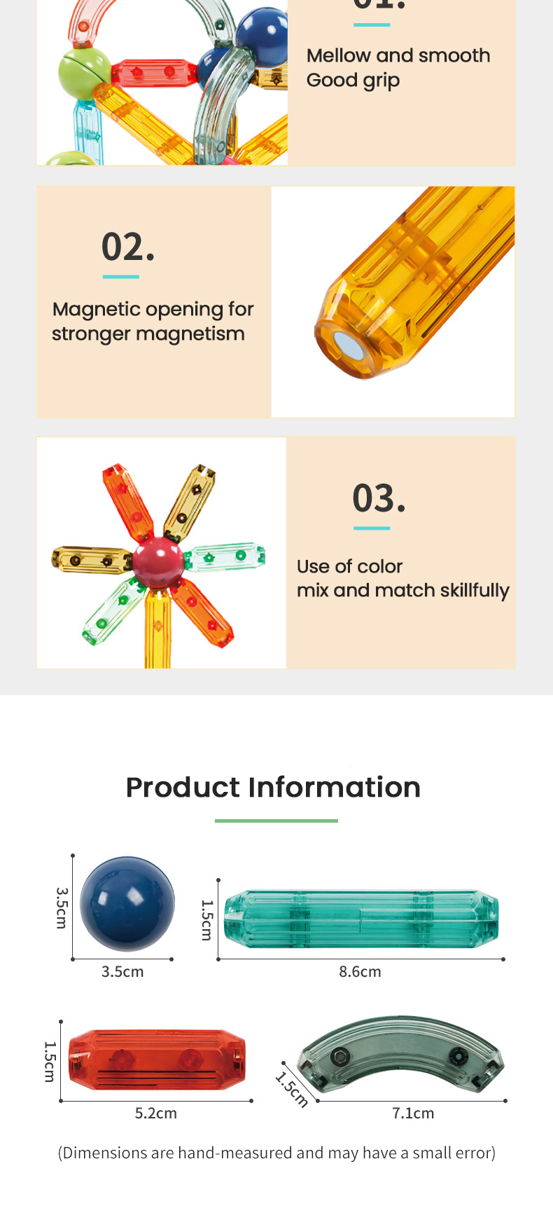 Magnetic blocks (8)