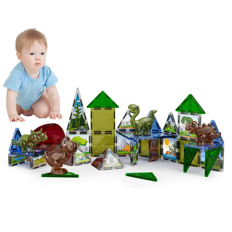 Dinosaur Magnetic Tiles (1)