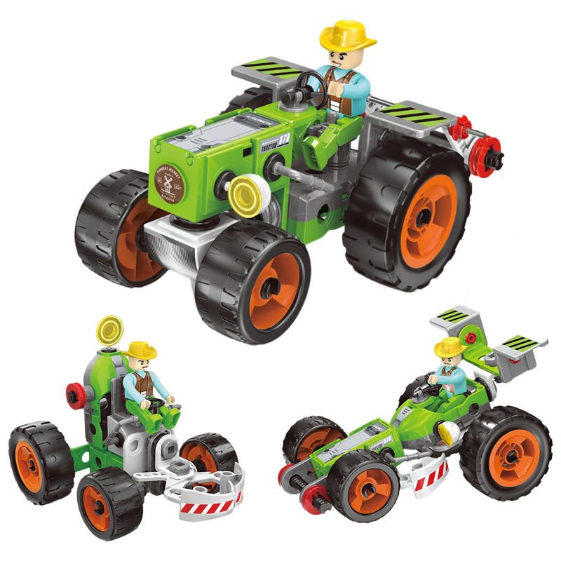 Farm Tractor Building Kit (1)