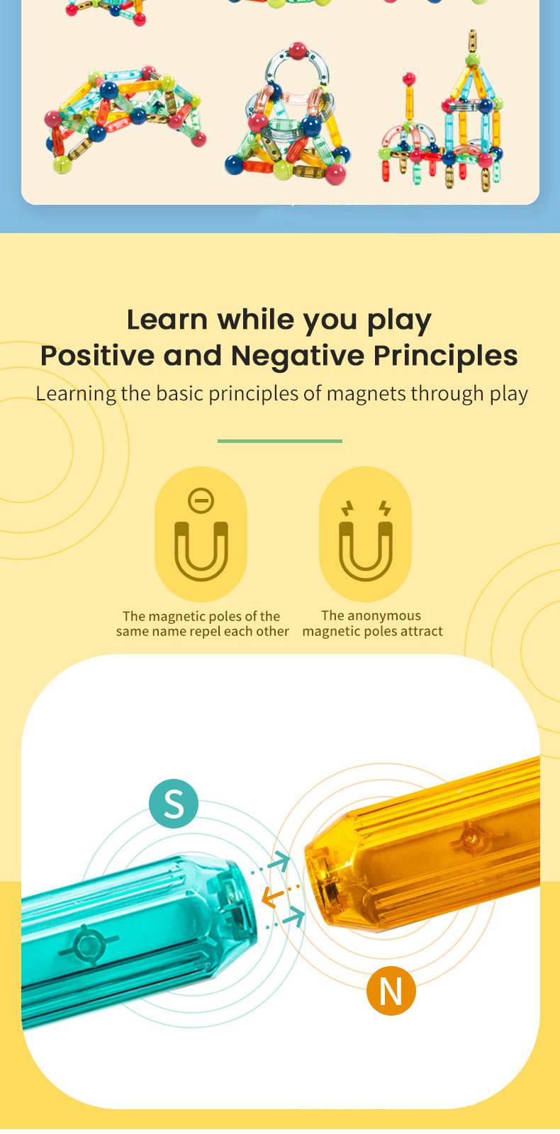 Magnetic blocks (6)