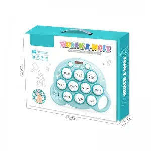 Children Educational Electronic Hamster Memory Button Game Machine Funny Coin Operated Whack A Mole Game Toy for Kids