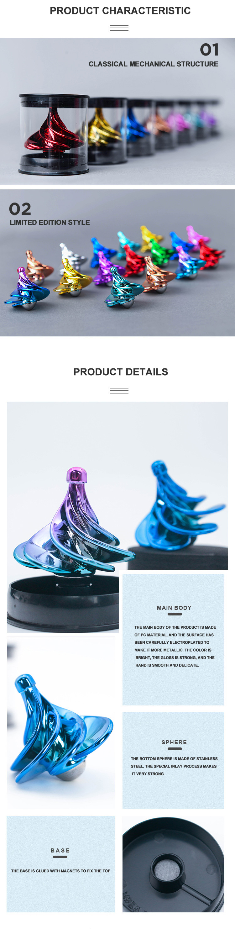 Spinning Top Toy 2