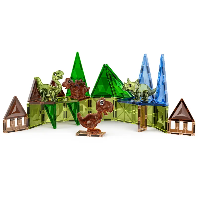 Magnetic Dinosaur Tiles 主图