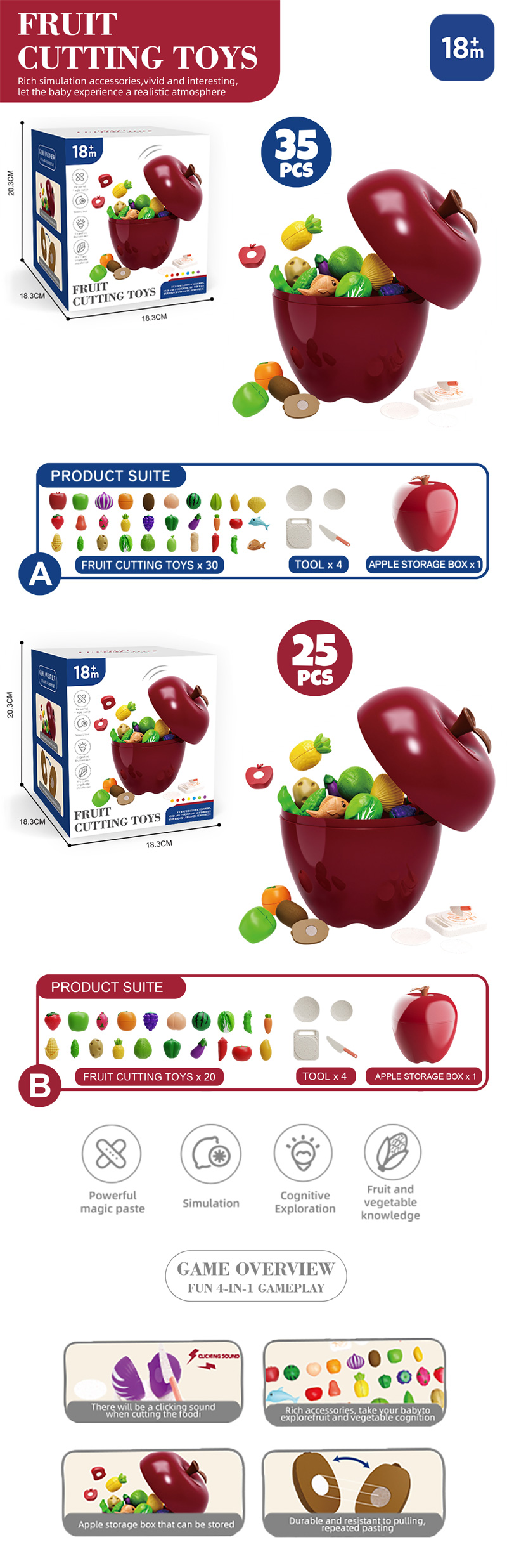 Food Cutting Toy
