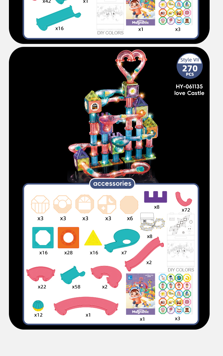 magnetic tiles (14)