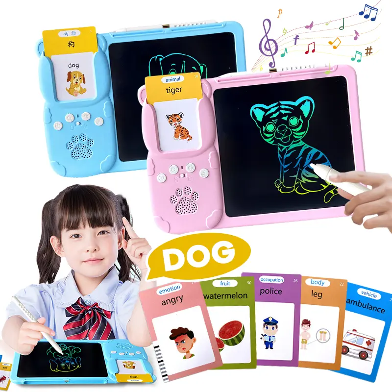 Talking flash card LCD drawing tablet  (1)