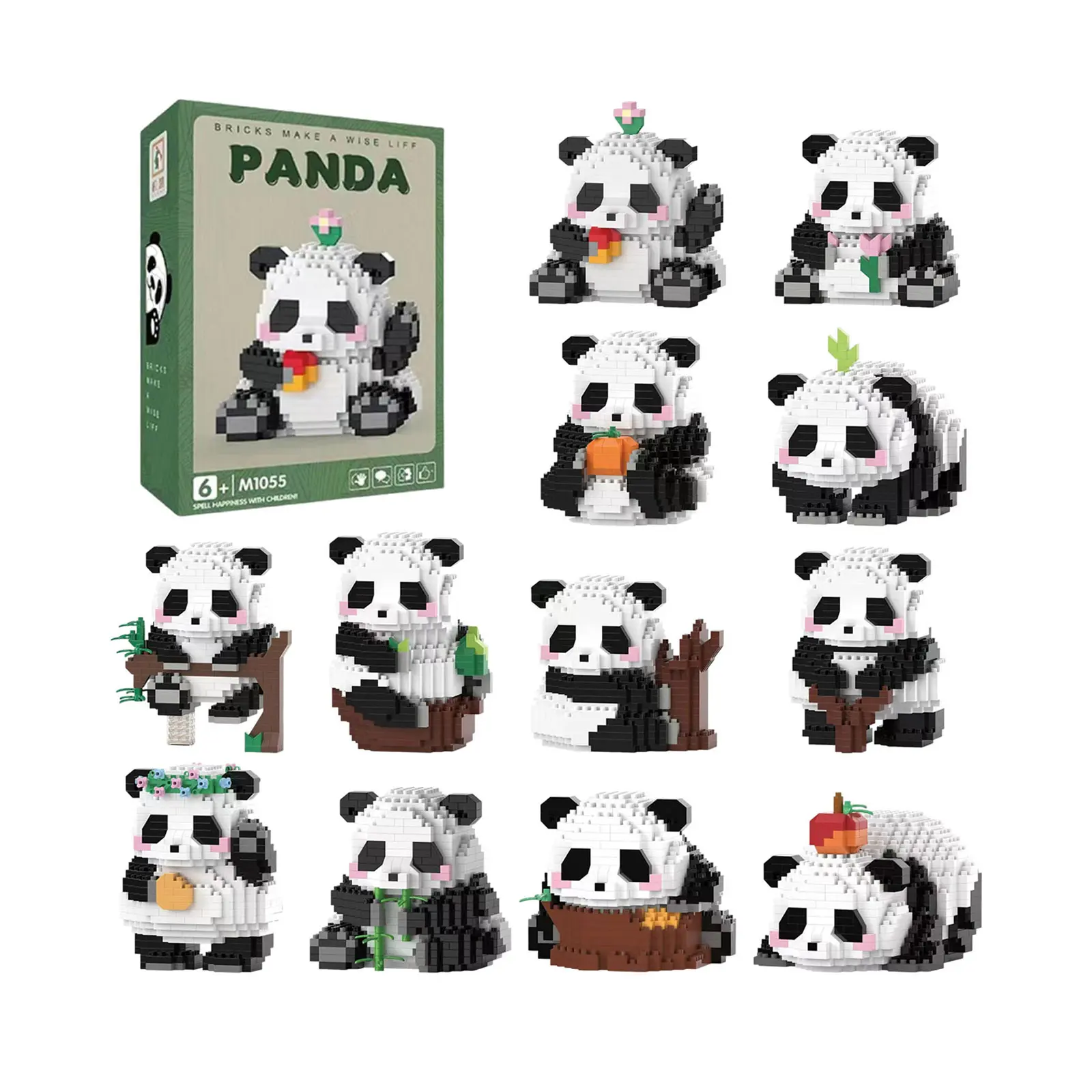 Panda Building Blocks
