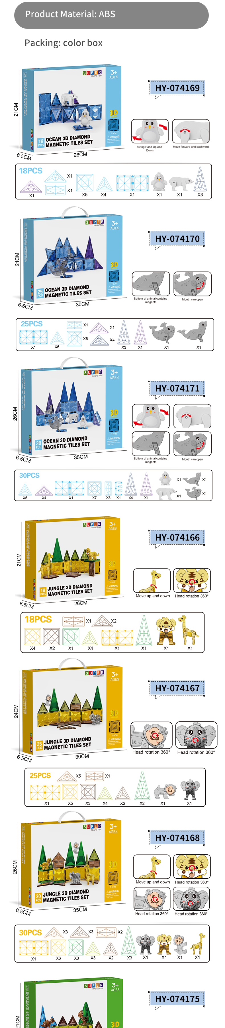 Magnetic Tiles (5)