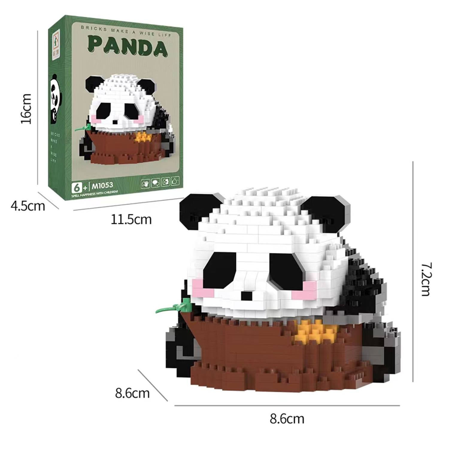 Panda Building Blocks HY-094512
