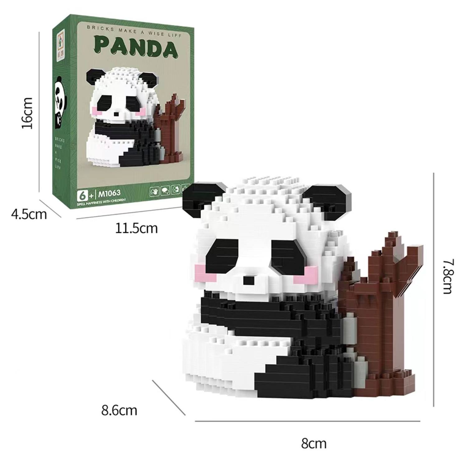 Panda Building Blocks HY-094520