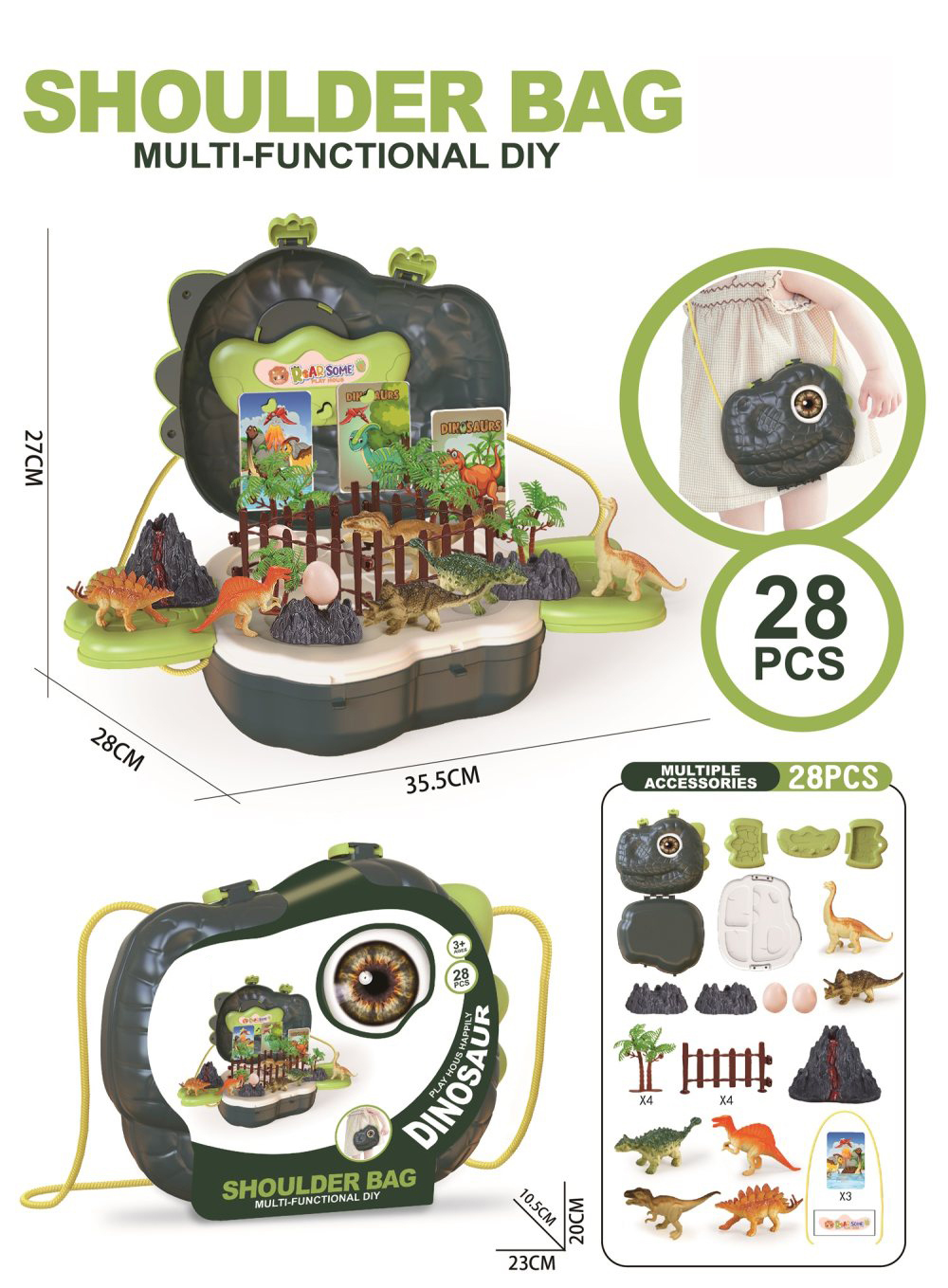 Dinosaur Toy Set