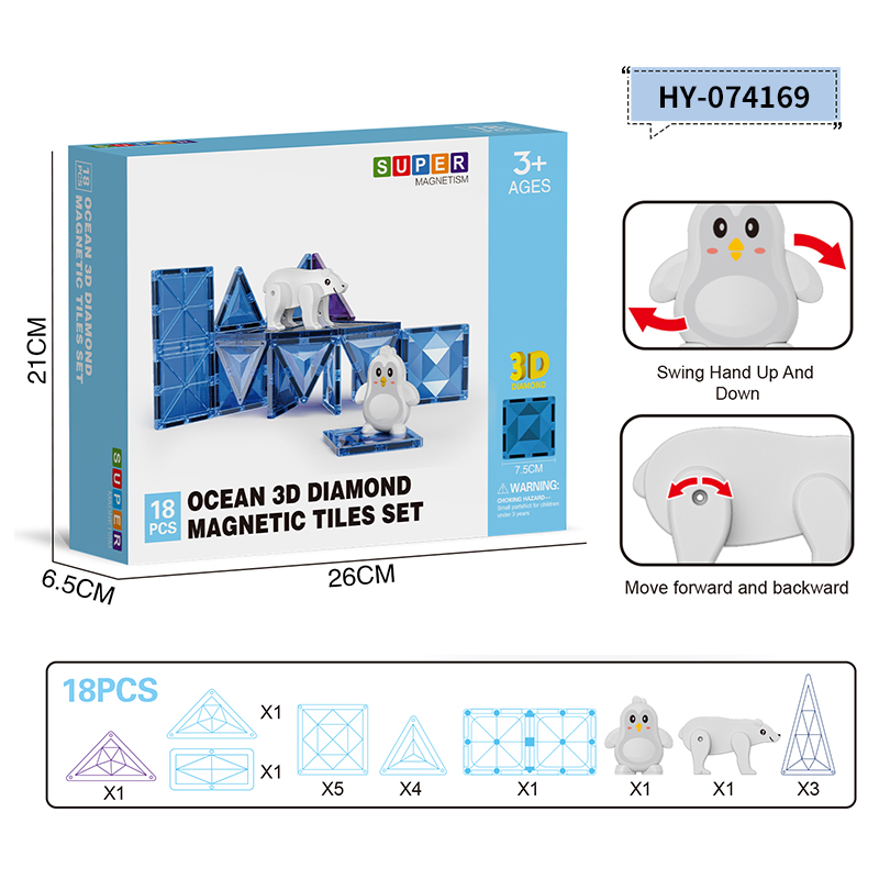 HY-074169 Magnetic Tiles