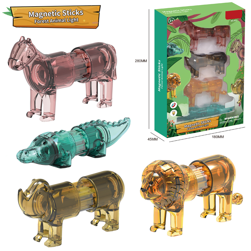 Magnetic Animal Tiles HY-056543
