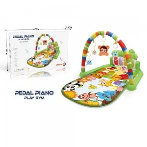 Wholesale Multi-functional Activity Fitness Sleeping Game Blanket Baby Play Gym Mat Baby Musical Mat with Pedal Piano