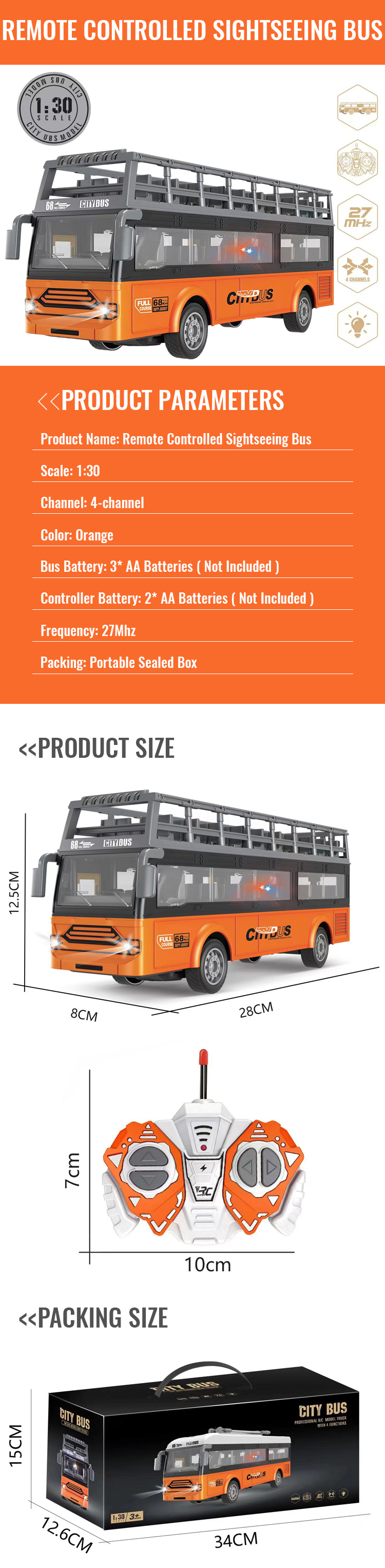 Sightseeing Bus Toy