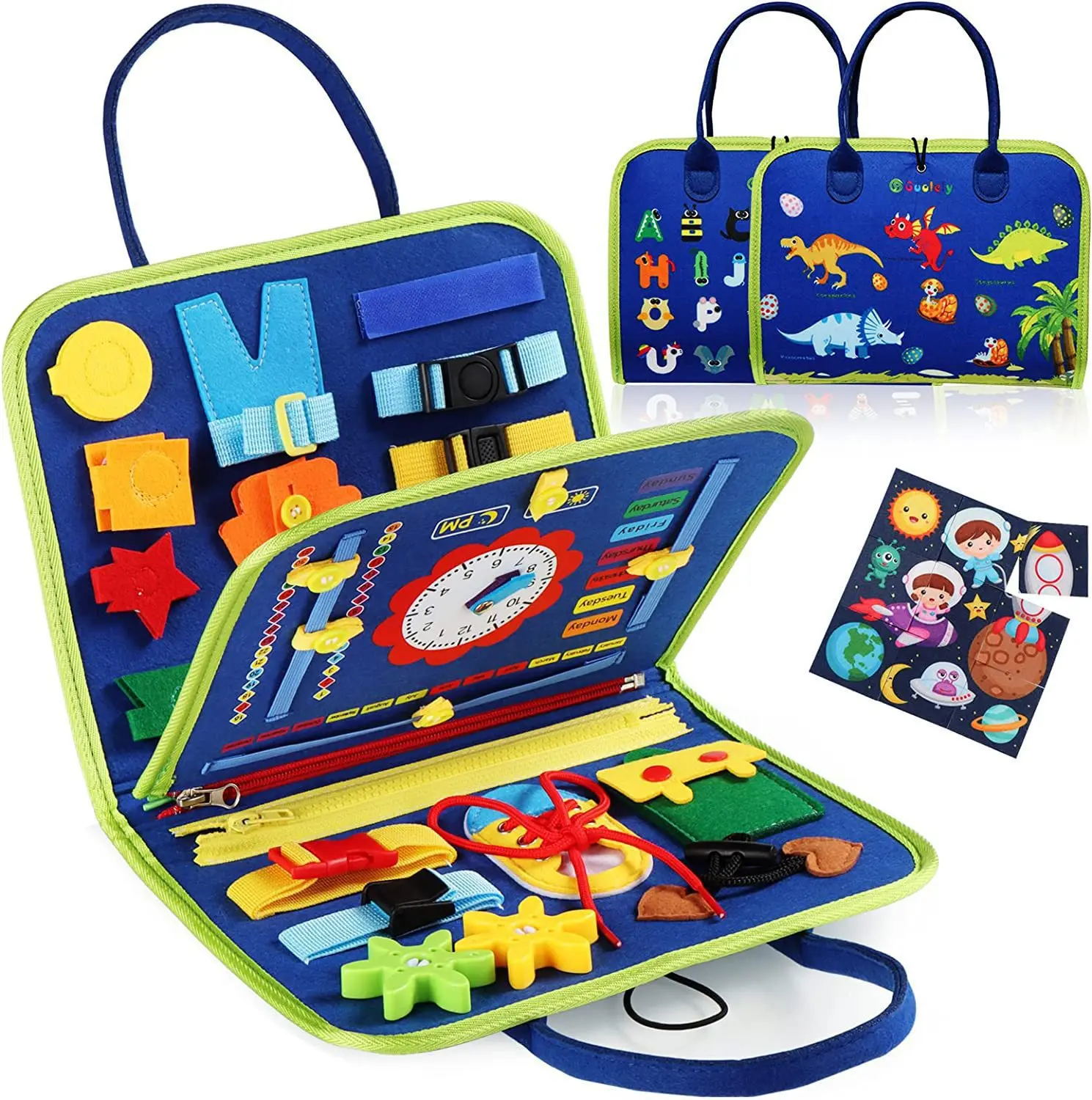 Montessori-Inspired Baby Busy Book Ignites Sensory Learning & Fine Motor Development