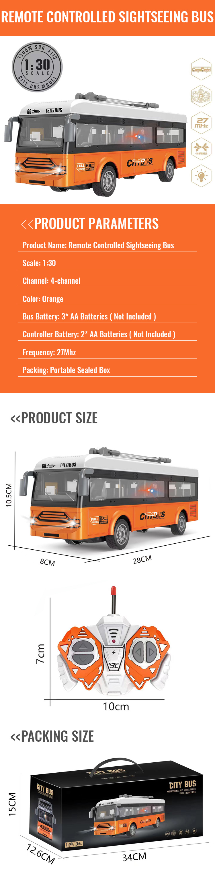 Sightseeing Bus Toy