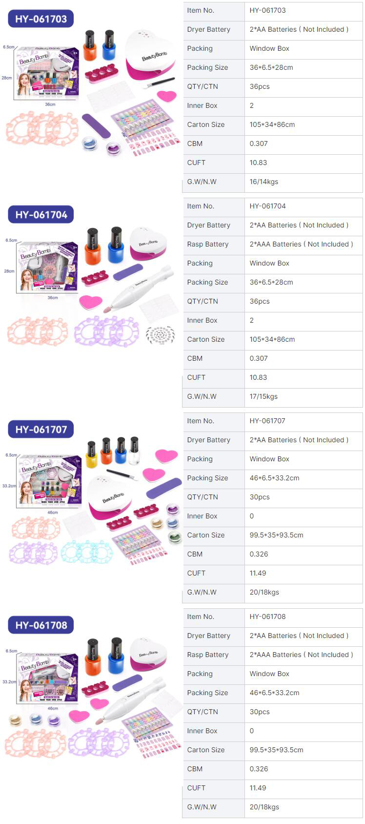 Kids Manicure Set